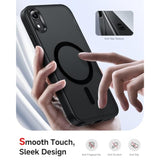 iPhone XR Phone Case with Dual Camera Screen Protector Black