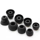 8Pcs Powerbeats 2 Replacement Earbuds Ear Tips Compatible With Beats By Dr Dre Powerbeats 2 Powerbeats 3 Wireless Stereo Earphones (Black)