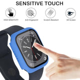 16 Pack Case For Apple Watch Series Se 2022/6/Se/5/4 44Mm With Tempered Glass Screen Protector, Shockproof Hard Pc Scratch Resistant Bumper Protective Cover Compatible With Iwatch 44Mm