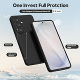 for  Galaxy S26 Case Liquid Silicone Grip, Cute Thin Slim Soft Rubber TPU Plain Smooth Gel Cover for Women Girl Aesthetic Design, Matte Solid