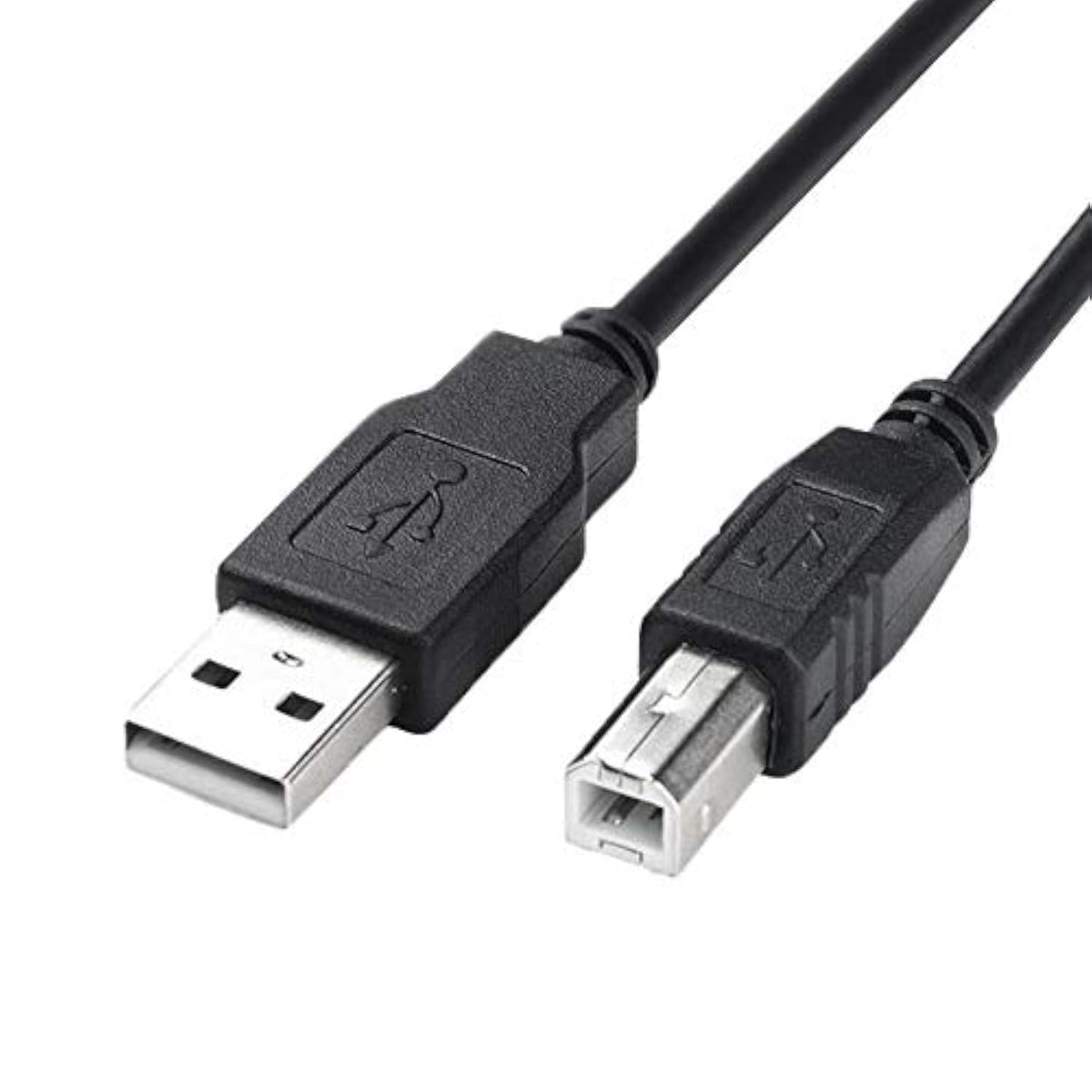 Printer To Computer Usb Scanner Cable High Speed A Male To B Male Cord Compatible With Hp, Canon, Dell, Epson, Lexmark, Xerox, Samsung And More (10Ft)