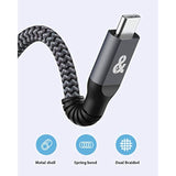 Usb C To Usb C 3.1 Gen 2 Cable (100W 5A 20Gbps-3.3Ft) Usb C Video Cable, Type C Fast Charging Compatible With Iphone 16 Macbook Air Pro M1 Pro Max, 4K 60Hz 2K 165/144/120Hz Display Monitor