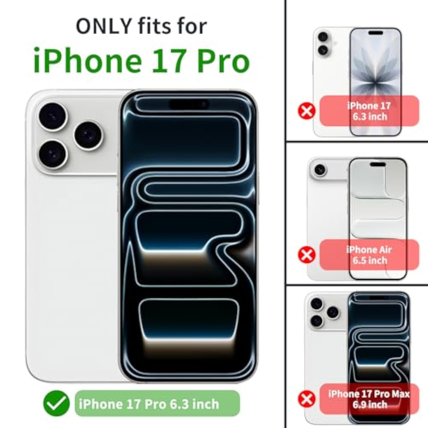 For Iphone 17 Pro Case, Compatible With Magsafe, Flower Design Clear Slim Soft Bumper, See-Through Protective Floral Cute Phone Cover For Iphone 17 Pro 6.3’’ 2025 Women Girls