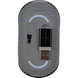 Targus Wireless Mouse with Blue Trace Technology for Tracking, Includes Micro USB Receiver and 2 Batteries, Black and Gray (AMW50US)