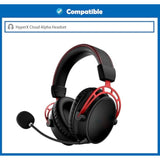 Breathable&Durable Earpads Cushion Replacement Compatible With Hyperx Cloud Alpha Headset Ear Pads With Professional Fabric And Memory Foam