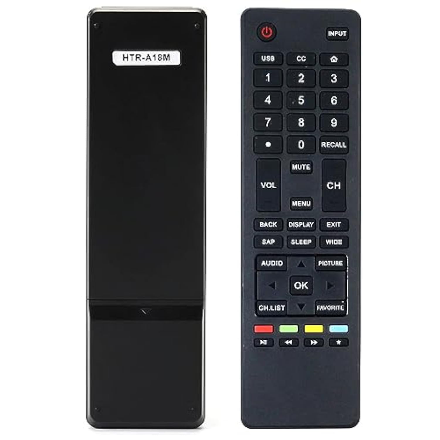 HTR-A18M Replacement Remote for Haier LCD LED TVs Models Listed