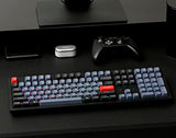 K10 Pro Qmk/Via Custom Wireless Mechanical Keyboard, Hot-Swappable Full Size 108 Keys Programmable Rgb Led Backlit Banana Switch, Bluetooth/Usb-C Wired Gaming Keyboard For Mac Windows Linux