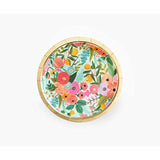 RIFLE PAPER CO. Garden Party Small Plates, Vibrant Floral Design, Perfect for Parties, Celebrations, and Special Occasions, Durable and Stylish Tableware to Add a Fun, Elegant Touch to Any Event