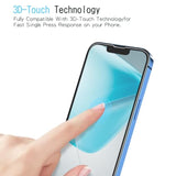 2 Pack Screen Protector Designed For Iphone 13, Iphone 13 Pro 6.1-Inch Tempered Glass Flim, Anti-Scratch, Bubble Free, Case Friendly