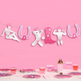 Bachelorette Cowboy Dancer Foil Banner 5Ft Male Dancer Western Last Rodeo Decor