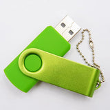 128Mb Usb Flash Drives Thumb Drive U Disk Pendrive Memory Sticks For Pupil Students Presents Gifts (Green)