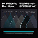 Spigen Tempered Glass Screen Protector [GlasTR EZ FIT - Privacy] Designed for iPhone 16 Pro Max [2Pack]