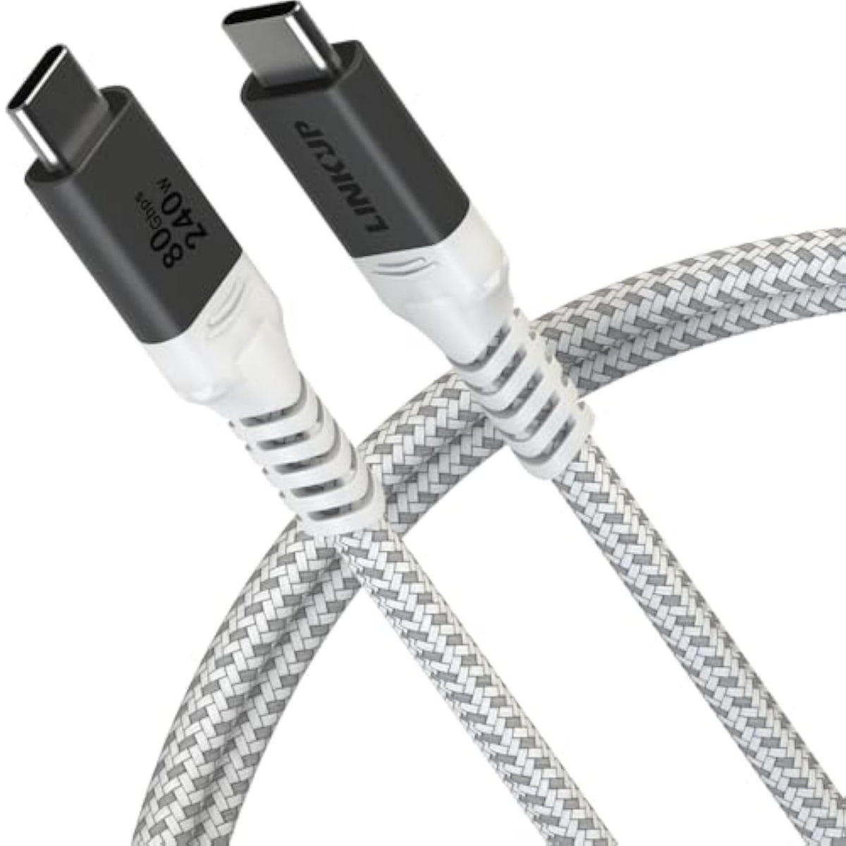 - Usb 4 Ver.2 Cable 80Gbps (3Ft White) Thunderbolt 5/4/3 Compatible, 240W Pd Charging, 16K/8K Display Support, Usb-C High-Speed Data Cable For Macbook Ipad Pro Iphone15/16 Samsung Galaxy & More