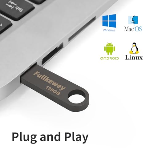 16G/32G/64G/128G Flash Drive, Sleek Metal Usb 2.0, Metal Waterproof Compact Pen Drive,Thumb Drive, High Speed Memory Stick For Pc Laptop Computer (Gold, 16, Gb)