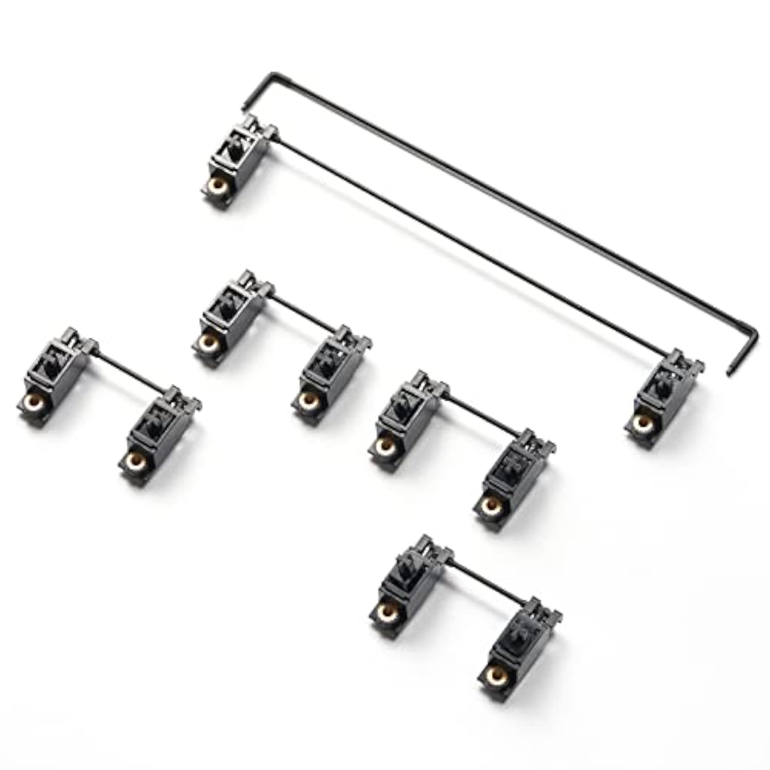 Ws Stabs Aurora Series Pcb Mount Screw-In Stabilizers 2U 6.25U 7U Stabilizers