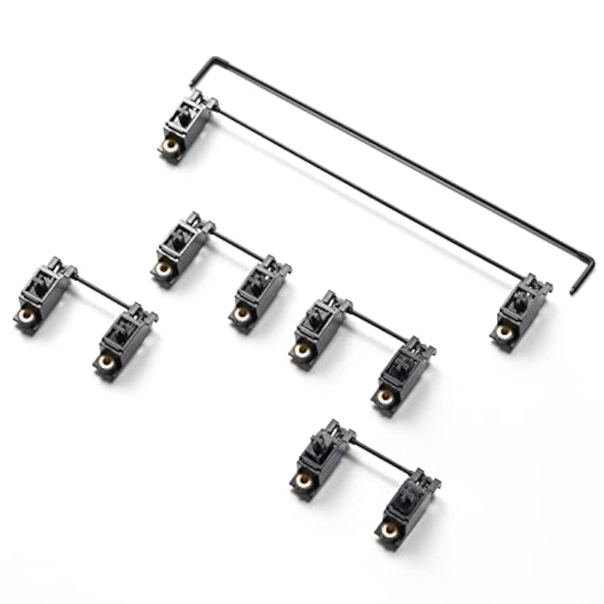 Ws Stabs Aurora Series Pcb Mount Screw-In Stabilizers 2U 6.25U 7U Stabilizers