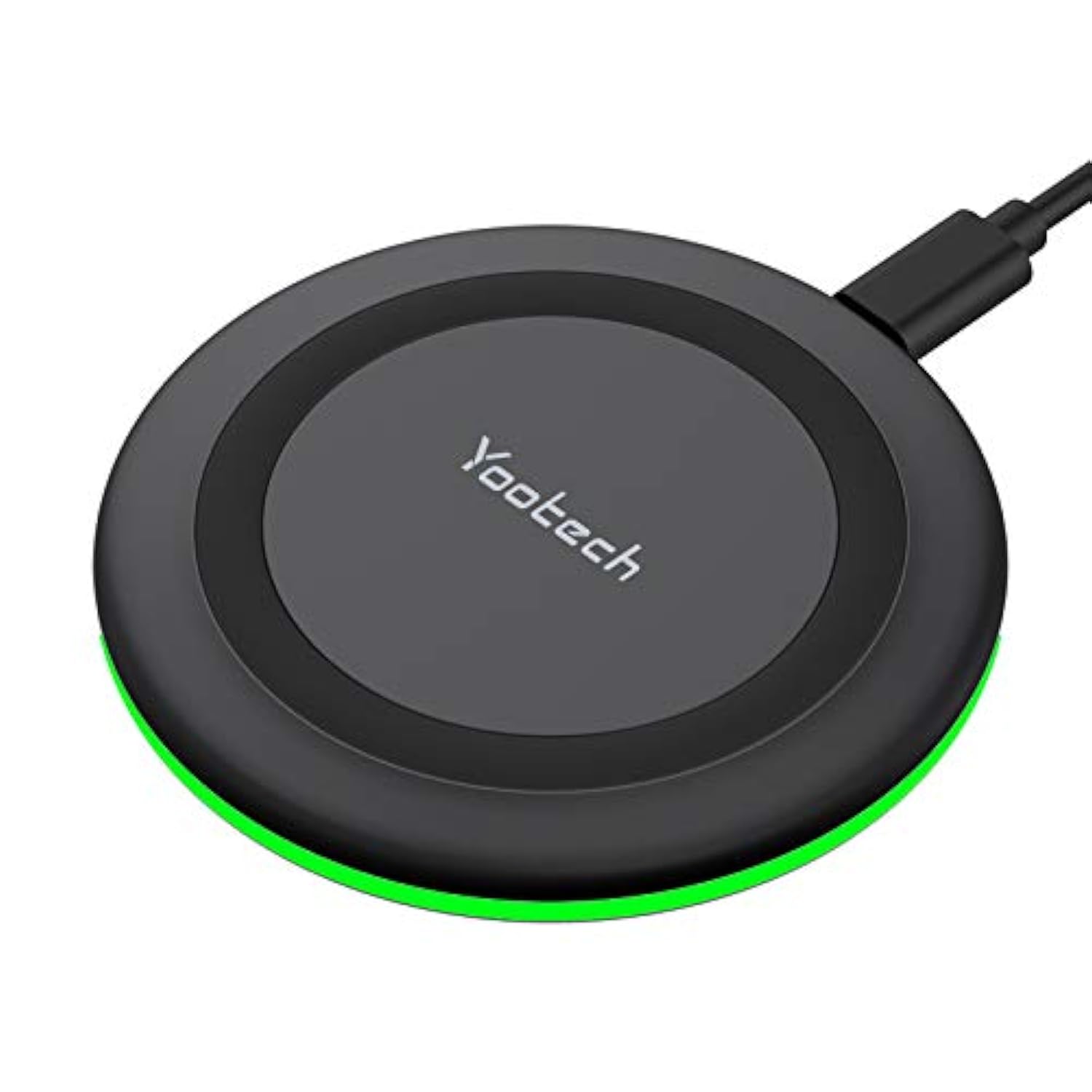 10W Max Wireless Charger Pad for iPhone & Samsung Galaxy (No Adapter)