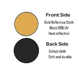 Laptop Sun Shade For Working Outside Adjustable Laptop Sunshade With Flexible Stand, Storage Bag