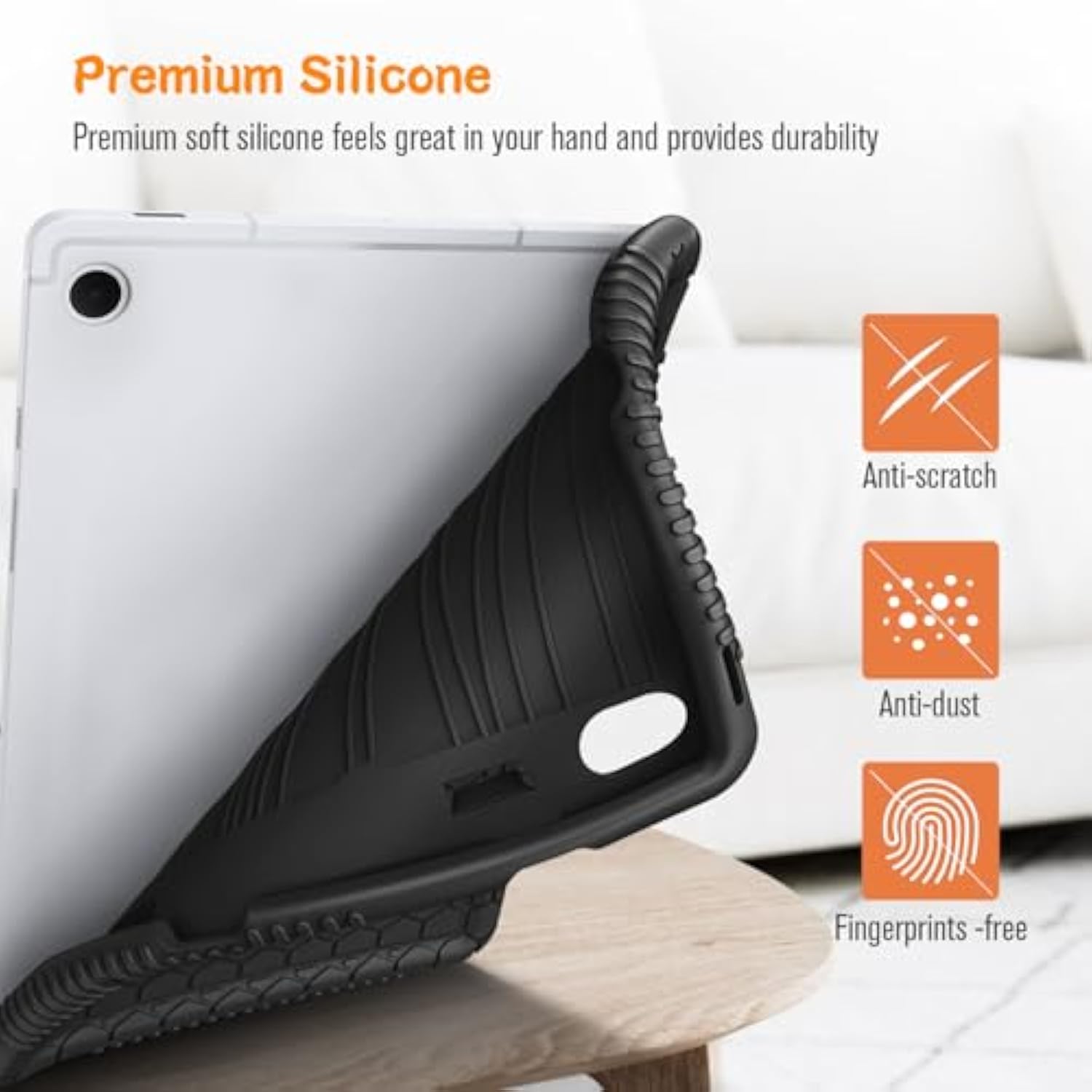 Fintie Silicone Case for Samsung Galaxy Tab S9 FE 5G 10.9 Inch/Galaxy Tab S9 1