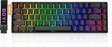 66Pro-Flash Aluminum Magnetic Switch Gaming Keyboard,Tmr/He Keyboard Gaming 65% Hall Effect,Rgb Hotswap 0.01Mm Hyper-Fast 8K Hz Polling Rate,Pbt Side Printed Keycaps Mechanical Keyboard With Knob