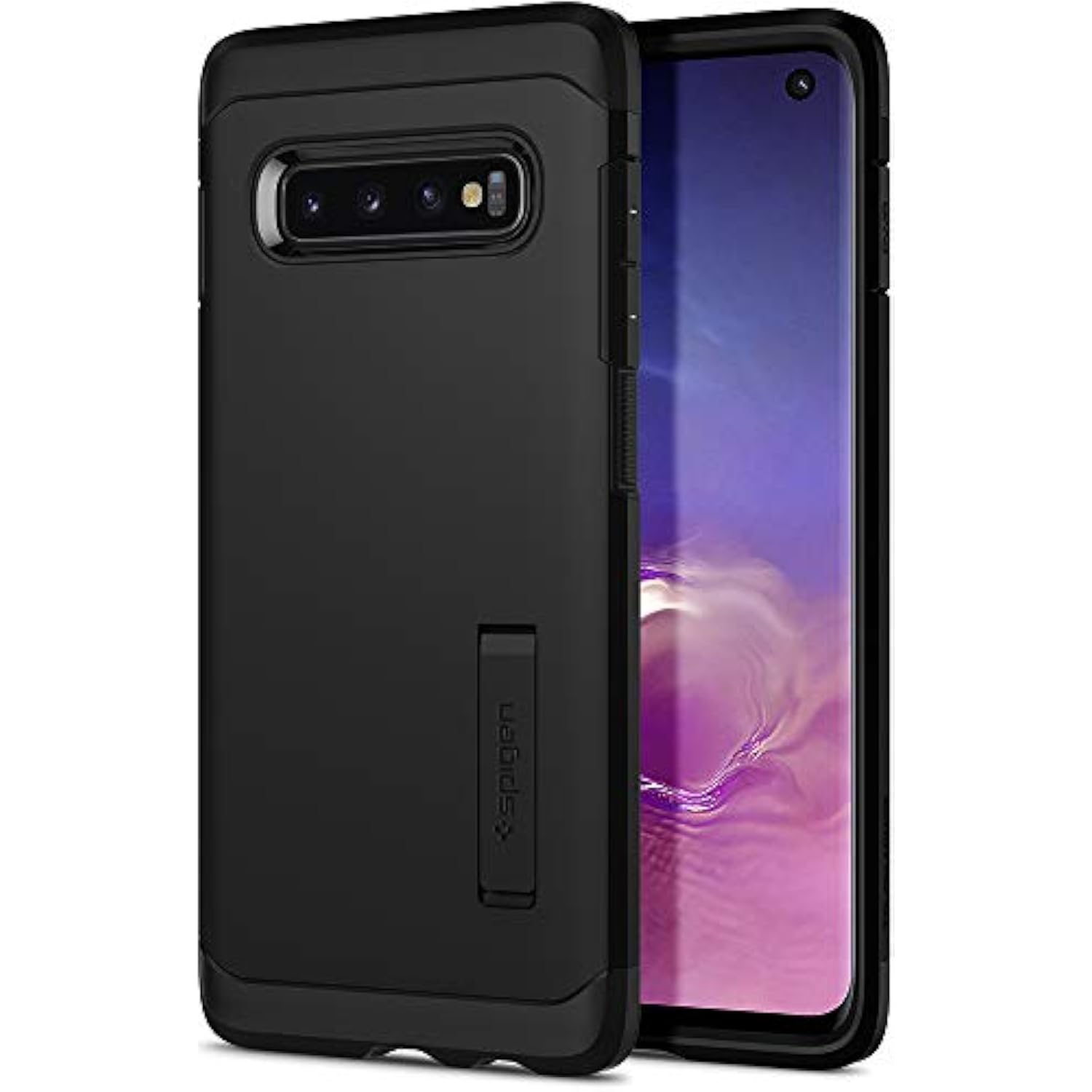 Spigen Tough Armor Designed for Samsung Galaxy S10 Case (2019) - Black