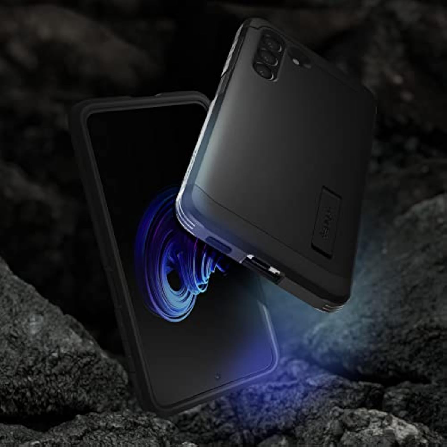 Spigen Tough Armor Designed for Galaxy S21 FE Case (2021) - Black