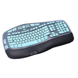 Silicone Keyboard Skin Cover Compatible For Logitech K350 Mk550 Mk570 Wireless
