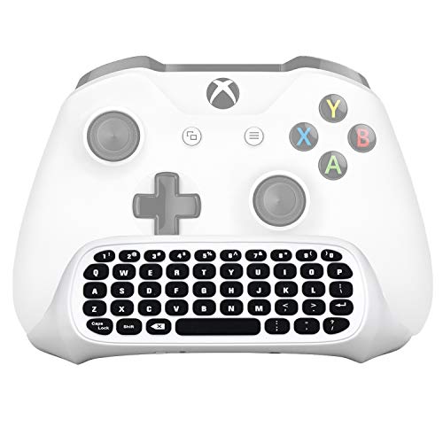 Xbox Wireless Chatpad Keyboard With 3.5Mm Audio Jack For One/Series S/X, Elite/Elite 2, Pc - 2.4G Usb Receiver & Charge Cable Included
