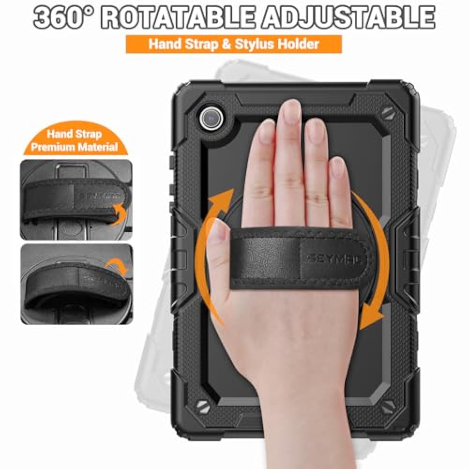 Samsung Galaxy Tab A8 Case 10.5 Inch (Sm-X200/ X205/ X207), Heavy Duty Full-Bo