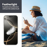 ArmorSuit 2 Pack for iPhone 16 Pro Screen Protector Case Friendly MilitaryShield HD Clear Film - Made in USA