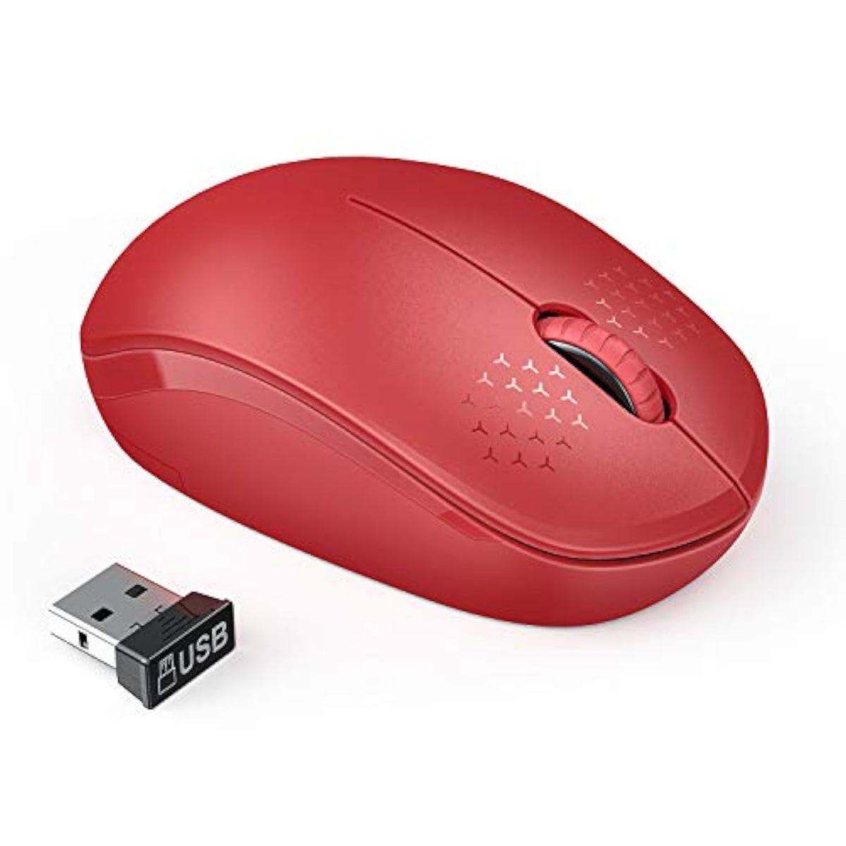 seenda Wireless Mouse, 2.4G Noiseless Mouse with USB Receiver Portable Compute