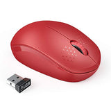 seenda Wireless Mouse, 2.4G Noiseless Mouse with USB Receiver Portable Compute