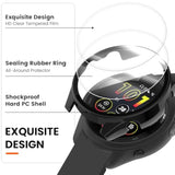 Protective Case Intended For Garmin Forerunner 165/165 Music Screen Protector Hard Pc Ultra-Thin Bumper Protector Cover Smartwatch Accessories (6Packs)