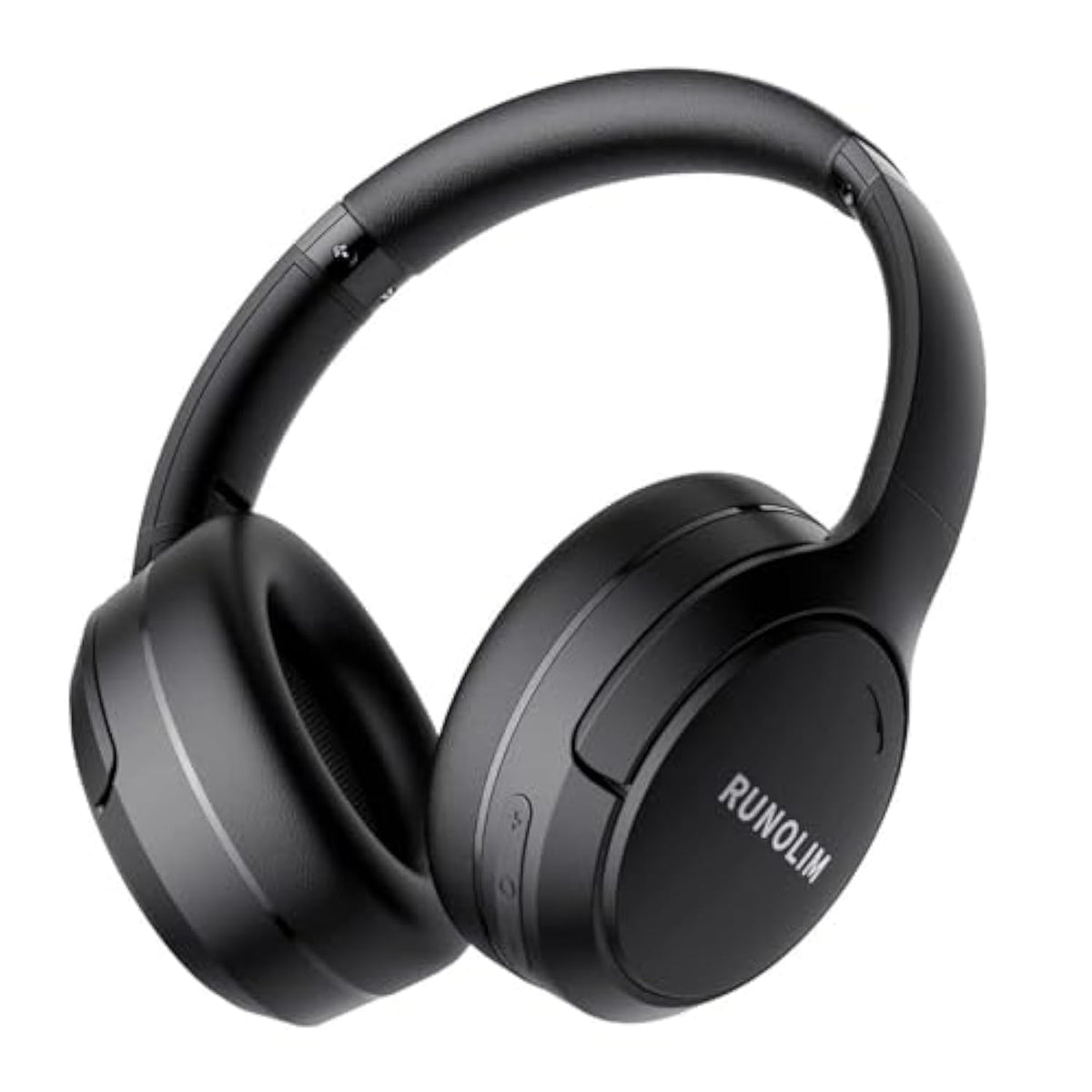 Hybrid Active Noise Cancelling Headphones, Wireless Over Ear Bluetooth Headphones With Microphone, 70H Playtime, Foldable Headphone With Hifi Audio, Deep Bass For Home Travel Office