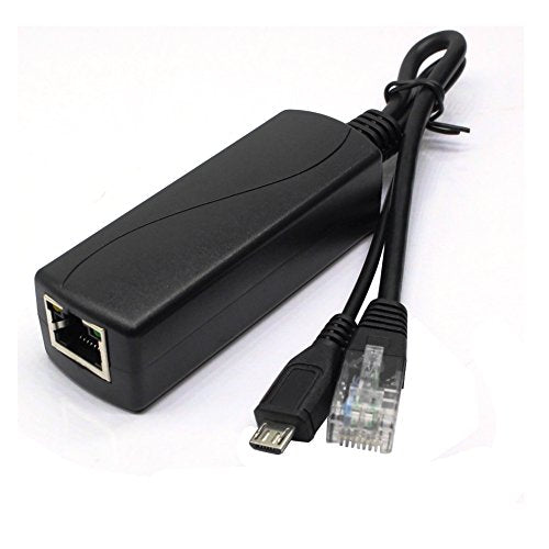 Active 48V To 5V 2.4A Poe Splitter Adapter With Micro Usb Plug, Ieee 802.3Af Compliant, For Tablets, Dropcam Or Raspberry Pi, Ipc, Ip Camera And More