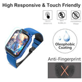 For Monowul Kids Smart Watch P70 Screen Protector 1.85" [5 Pack] Hd Clear Soft Pet Film [Case Friendly][Anti-Scratch][Bubble Free] Compatible For Tixpc Cirpos Monowul Sootingot Smartwatch P70