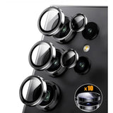 2 Set Samsung Galaxy S25 Ultra 5G Camera Lens Protectors 9H Black