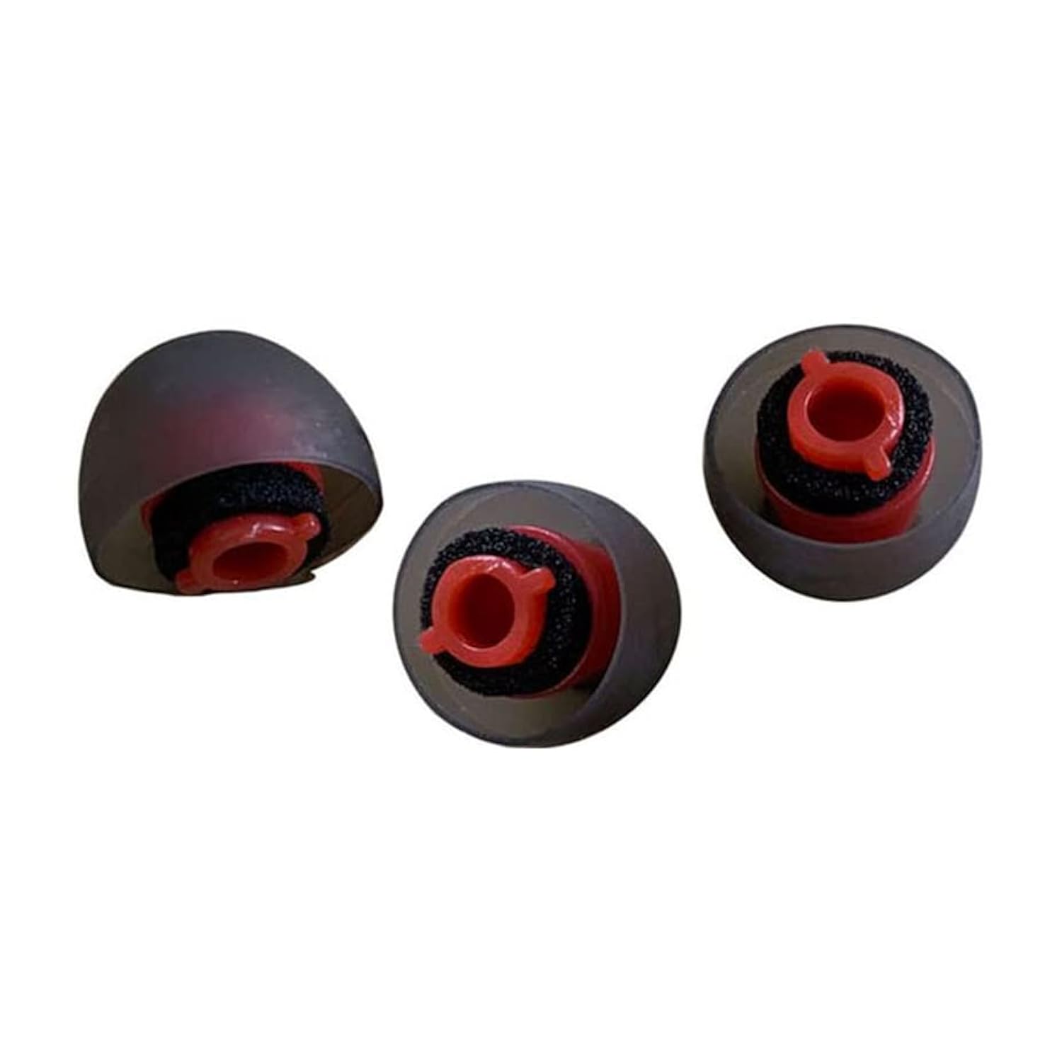 3 Pcs Silicone Eartips Ear Buds Replacement Earphone Ear Tips For Plantronics Voyager 5200 & Voyager Legend Headset (Black, Medium)