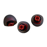 3 Pcs Silicone Eartips Ear Buds Replacement Earphone Ear Tips For Plantronics Voyager 5200 & Voyager Legend Headset (Black, Medium)