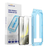 2 Pack For Samsung Galaxy S24 Ultra Tempered Glass Screen Protector, Matte,Military Grade Shatterproof,9H+ Hardness,Full Coverage,Auto Dust Removal,No Bubbles,Bright Edged Frosted Finish,Ultrathin,Easy Installation.(Hd, S24 Ultra)