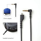 Replacement Audio Cable Cord, Compatible For Steelseries Arctis 3 /Arctis 5/ Arctis 7 /Arctis Pro Wireless Gaming Headphones (Audio Cable, Black)