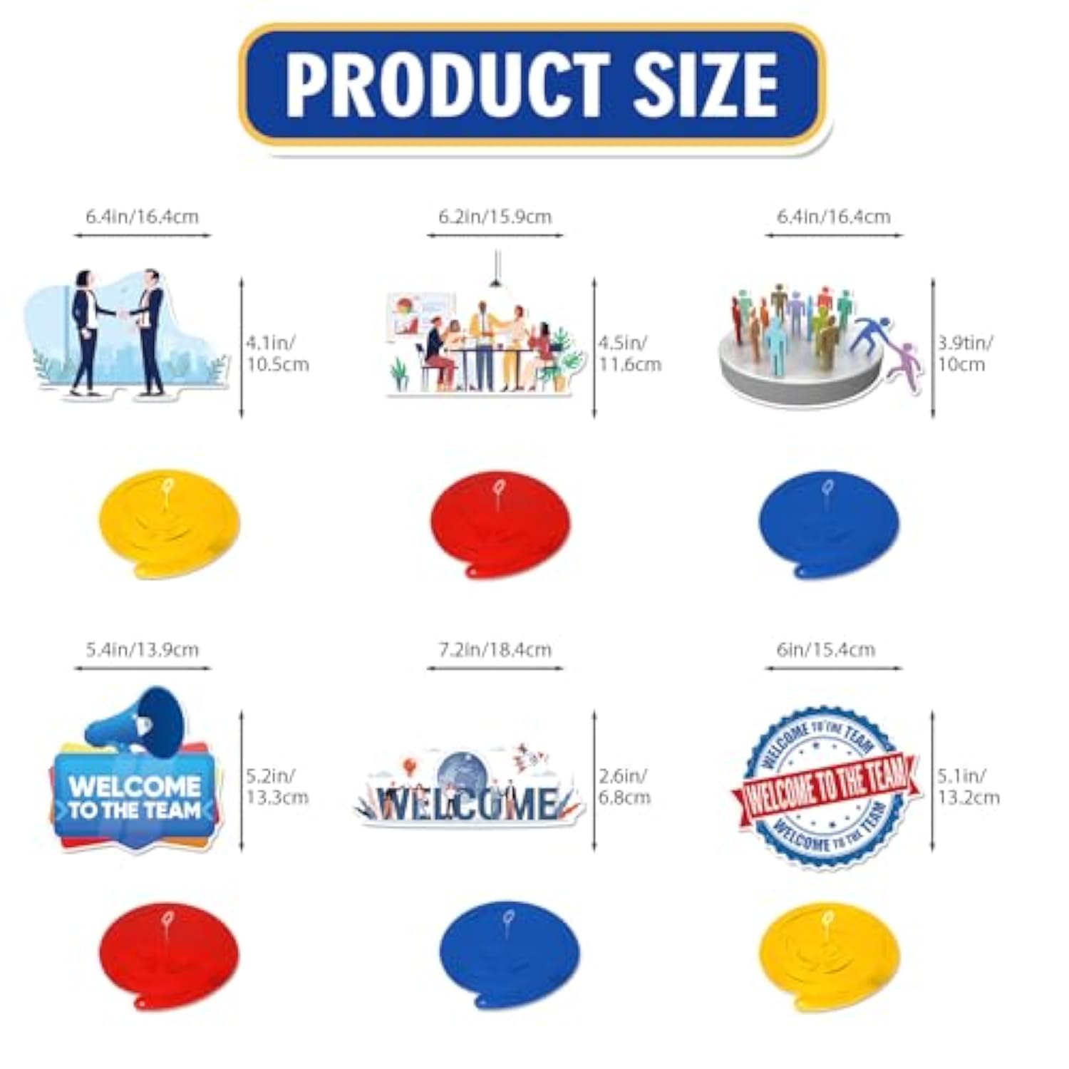 Welcome To The Team Banner And Hanging Swirls, Welcome Banner, Welcome Decorations For New Employee Coworker Teacher Colleague Staff Team Member Office Party