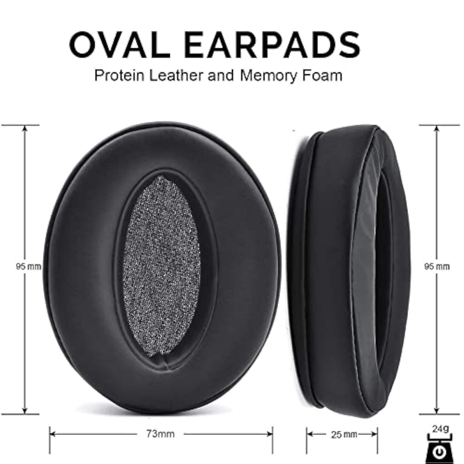 Hd4.50Bt Ear Pads Cushion Replacement Earpads Compatible With Sennheiser Hd 4.50Bt, Hd 4.50, Hd 4.50Btnc, Hd 4.50Se, Hd 4.40Bt, Hd 4.30G, Hd 4.20S, Hd 458Bt, Hd 450, Hd 400S, Hd 350Bt Headset