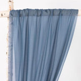Dusty Blue Wedding Arch Draping Fabric 29" x 20FT Sheer Backdrop for Ceremony