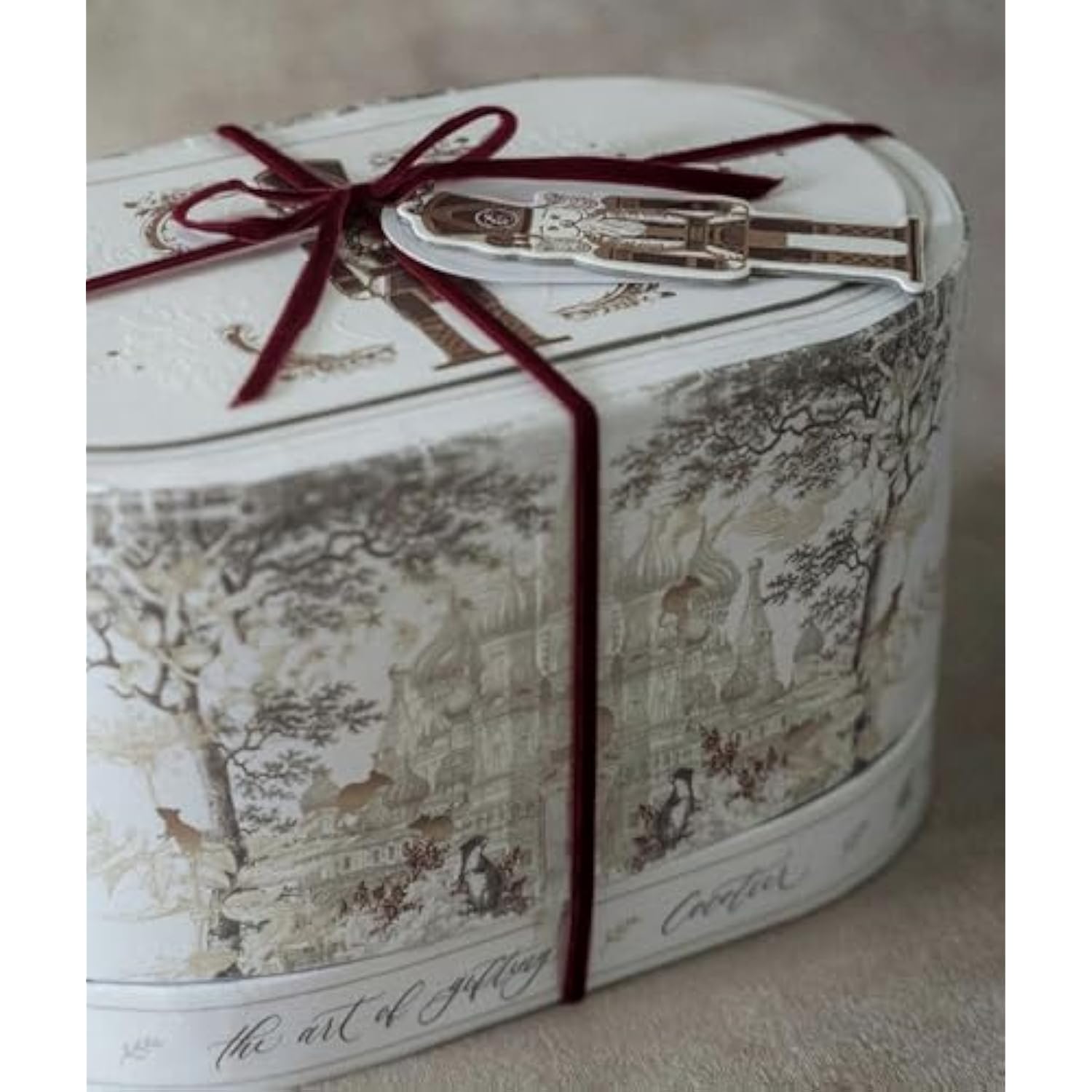 Burgundy Velvet Ribbon 3/8'' 25 Yards For Christmas Tree, Gift Wrapping, Flower Bouquet, Wreath Decorations, Bow Making