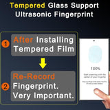 3-Pack Privacy Screen Protector & 3 Camera Lens Protectors for Samsung S25 Ultra, Case Friendly