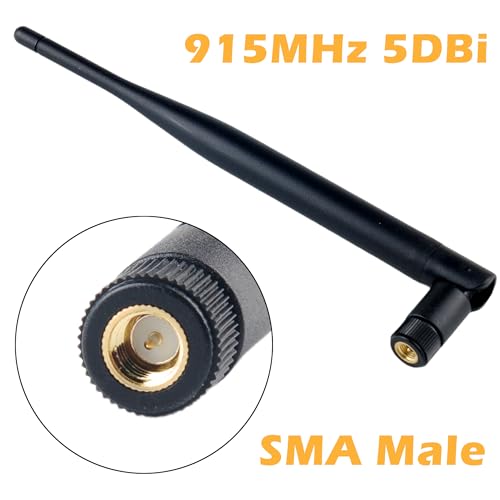 915Mhz Lora Antenna 5Dbi Gain Sma Male Omni-Directional Antenna With U.Fl To Sma Connector For Meshtastic Devices Lora Board (1Pcs)