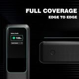 Screen Protector 2-PCS Compatible with Anker Laptop Power Bank (A1695), 9H Hard Glass Protector, Anti-Shatter Full Coverage Film with Precision