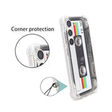 Case For Galaxy S23 With Reinforced Corners Tpu Soft Bumper Retro Cassette Tape Case Compatible With Samsung Galaxy S23