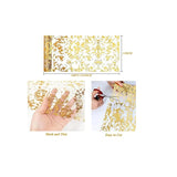 Gold Glitter Mesh Table Runner 11in x 100ft for Wedding Party Decor